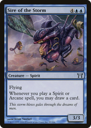 Sire of the Storm (CHK-085) - Champions of Kamigawa Foil