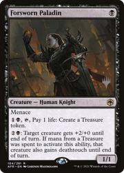 Forsworn Paladin (PPAFR-104) - Adventures in the Forgotten Realms Promos Foil
