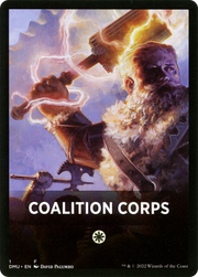 Coalition Corps (FDMU-001) - Dominaria United Jumpstart Front Cards Foil