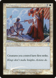 Knighthood (7ED-25★) - Seventh Edition Foil