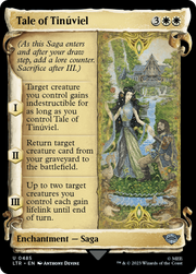 Tale of Tinúviel (LTR-485) - The Lord of the Rings: Tales of Middle-earth: (Showcase) Foil