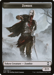 Zombie (TNCC-016) - New Capenna Commander Tokens
