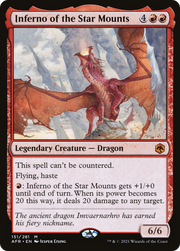 Inferno of the Star Mounts (PPAFR-151) - Adventures in the Forgotten Realms Promos Foil