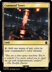 Command Tower (WHO-856) - Doctor Who Foil