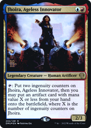 Jhoira, Ageless Innovator (PRE-202S) - Dominaria United Promos Foil