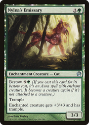 Nylea's Emissary (THS-168) - Theros: (enchantment) Foil