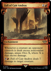 Fall of Cair Andros (LTR-575) - The Lord of the Rings: Tales of Middle-earth: (Showcase) Foil
