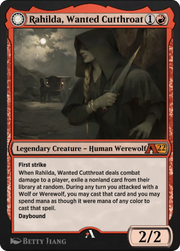 Rahilda, Wanted Cutthroat // Rahilda, Feral Outlaw (Y22-042) - Alchemy: Innistrad