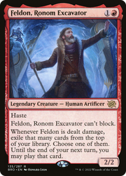 Feldon, Ronom Excavator (PPBRO-135) - The Brothers' War Promos Foil