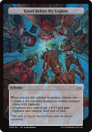 Kneel Before My Legions (A:DSC-339) - Duskmourn: House of Horror Commander
