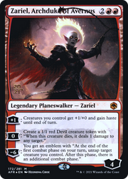 Zariel, Archduke of Avernus (PRE-172S) - Adventures in the Forgotten Realms Promos Foil