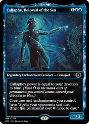 Callaphe, Beloved of the Sea (PRM-79867) - Magic Online Promos: (enchantment) Foil