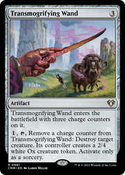 Transmogrifying Wand (CMM-981) - Commander Masters
