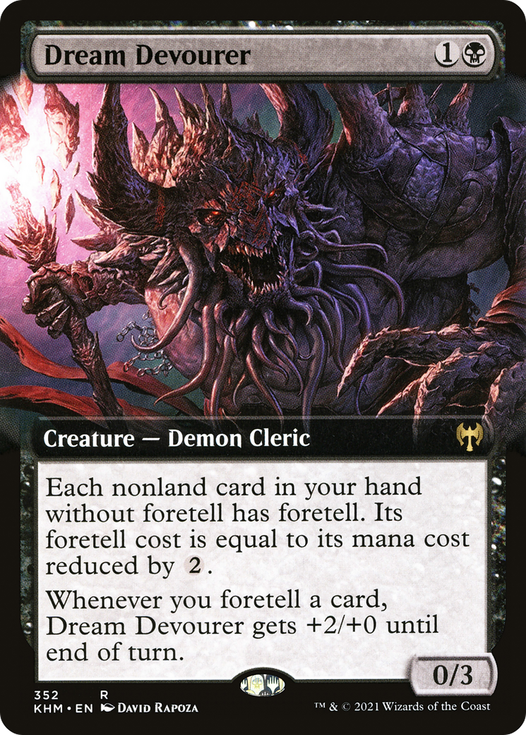 Dream Devourer (KHM-352) - Kaldheim: (Extended Art)