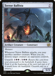 Terror Ballista (BRO-290) - The Brothers' War Foil
