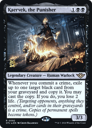 Kaervek, the Punisher (PRE-092) - Outlaws of Thunder Junction Promos Foil