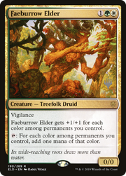 Faeburrow Elder (PPELD-190P) - Throne of Eldraine Promos