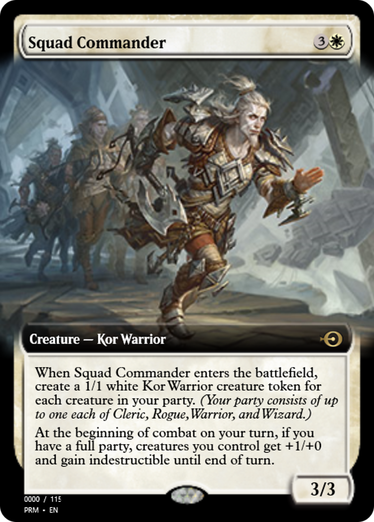 Squad Commander (PRM-83804) - Magic Online Promos