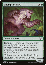 Chomping Kavu (MOM-179) - March of the Machine
