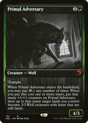 Primal Adversary (DBL-194) - Innistrad: Double Feature Foil
