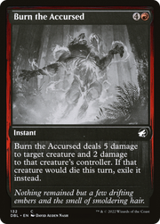 Burn the Accursed (DBL-132) - Innistrad: Double Feature Foil