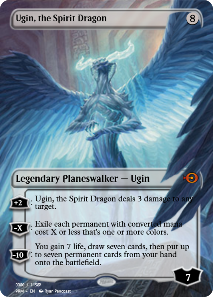 Ugin, the Spirit Dragon (PRM-85942) - Magic Online Promos