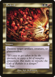 Bedevil (BRC-121) - The Brothers' War Commander