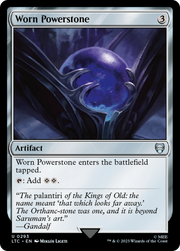 Worn Powerstone (LTC-293) - Tales of Middle-earth Commander