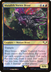 Mutalith Vortex Beast (40K-134) - Warhammer 40,000 Commander Foil
