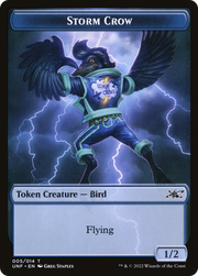 Storm Crow (UNF-005) - Unfinity Tokens