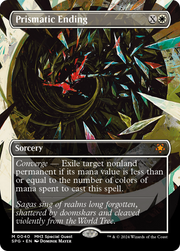 Prismatic Ending (SPG-040) - Special Guests (Borderless) Foil