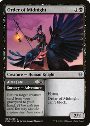 Order of Midnight // Alter Fate (ELD-099) - Throne of Eldraine Foil