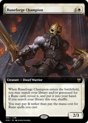 Runeforge Champion (PRM-88208) - Magic Online Promos Foil