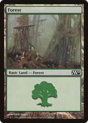 Forest (M10-246) - Magic 2010 Foil