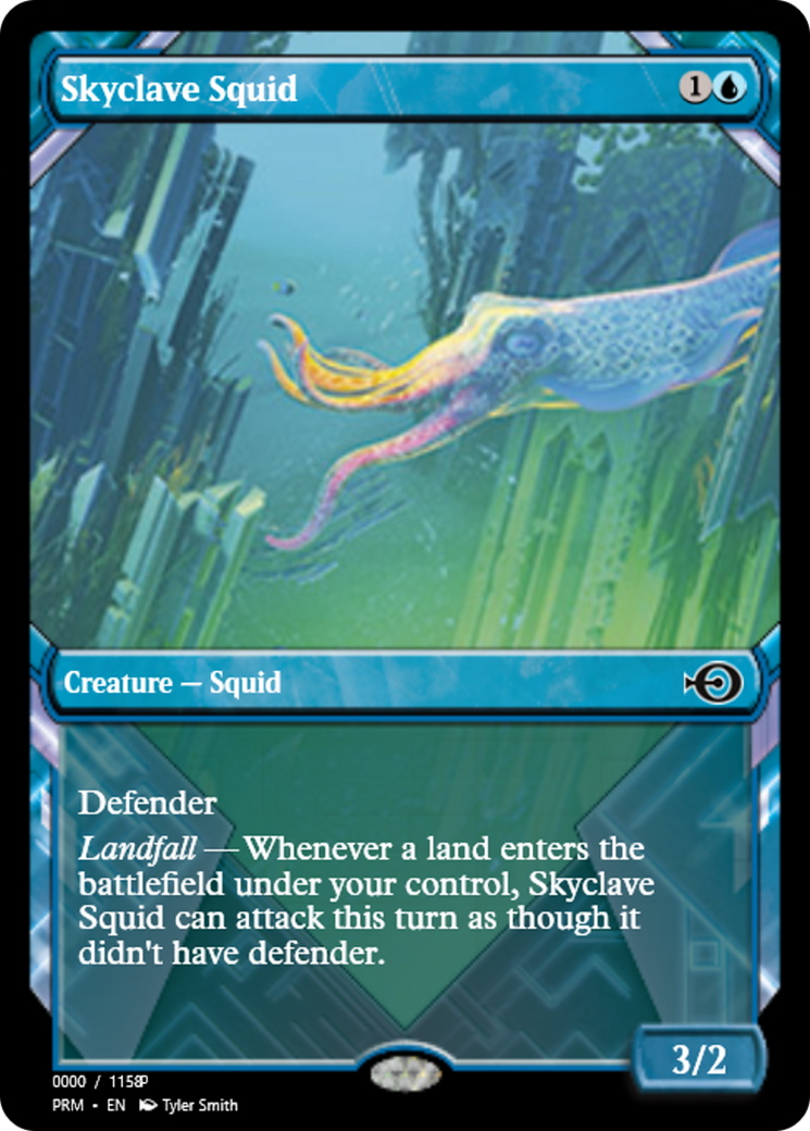 Skyclave Squid (PRM-83684) - Magic Online Promos Foil