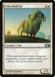 Pillarfield Ox (M13-025) - Magic 2013 Foil