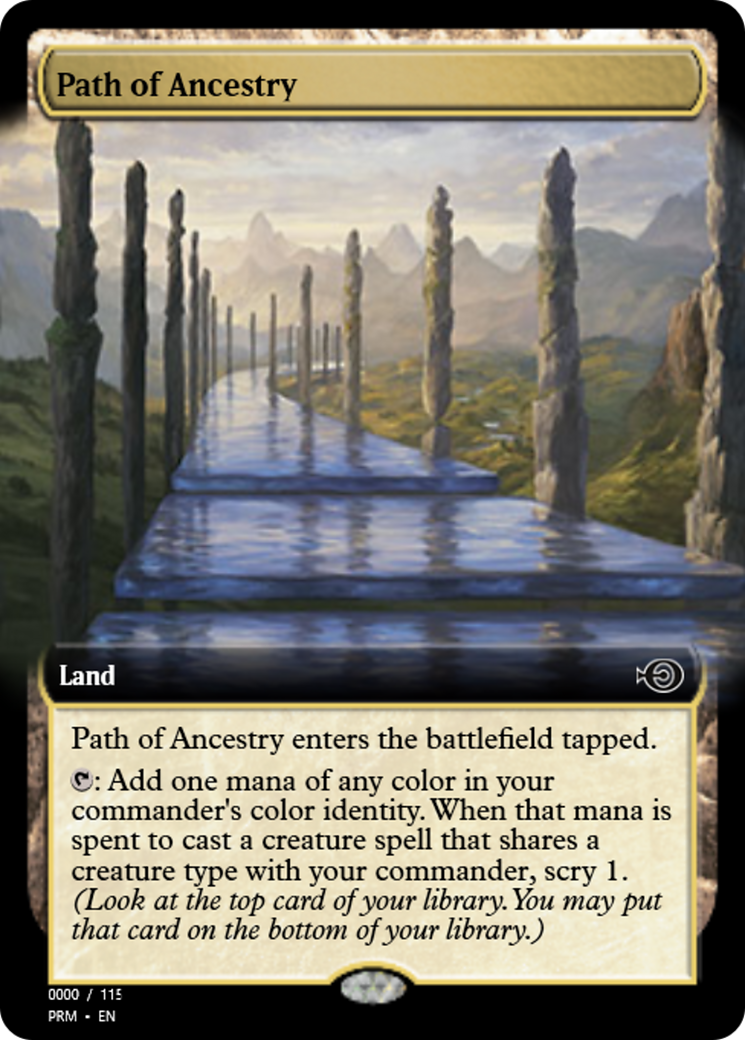 Path of Ancestry (PRM-86112) - Magic Online Promos Foil