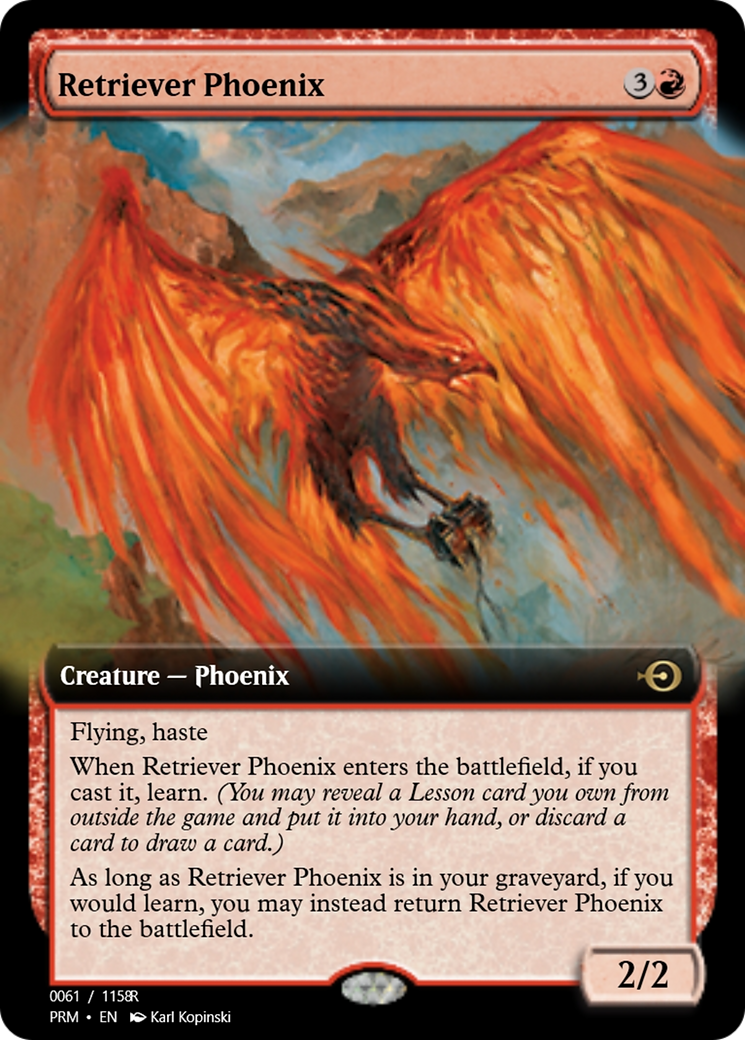 Retriever Phoenix (PRM-90094) - Magic Online Promos Foil
