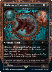 Pack Rat (SLD-1448) - Secret Lair Drop / Rodents of Unusual Size (Borderless)
