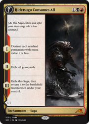Hidetsugu Consumes All // Vessel of the All-Consuming (PRM-98105) - Magic Online Promos: (enchantment)