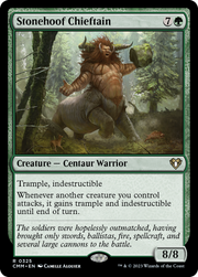 Stonehoof Chieftain (CMM-325) - Commander Masters