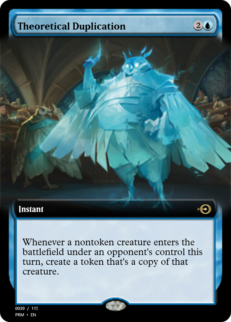 Theoretical Duplication (PRM-90050) - Magic Online Promos
