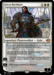 Gideon Blackblade (PRM-78019) - Magic Online Promos Foil