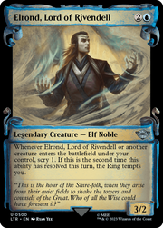 Elrond, Lord of Rivendell (LTR-500) - The Lord of the Rings: Tales of Middle-earth: (Showcase)