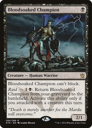 Bloodsoaked Champion (KTK-066) - Khans of Tarkir Foil