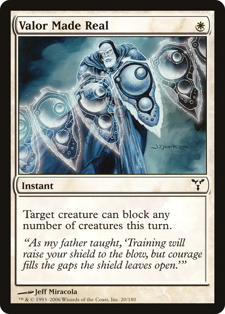Valor Made Real (DIS-) - Dissension Foil