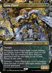 Grim Flayer (2X2-380) - Double Masters 2022 (Borderless) Foil