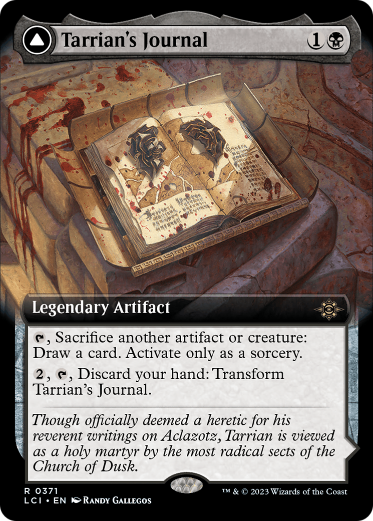 Tarrian's Journal // The Tomb of Aclazotz (LCI-371) - The Lost Caverns of Ixalan: (Extended Art)