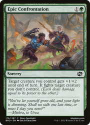 Epic Confrontation (BRO-176) - The Brothers' War