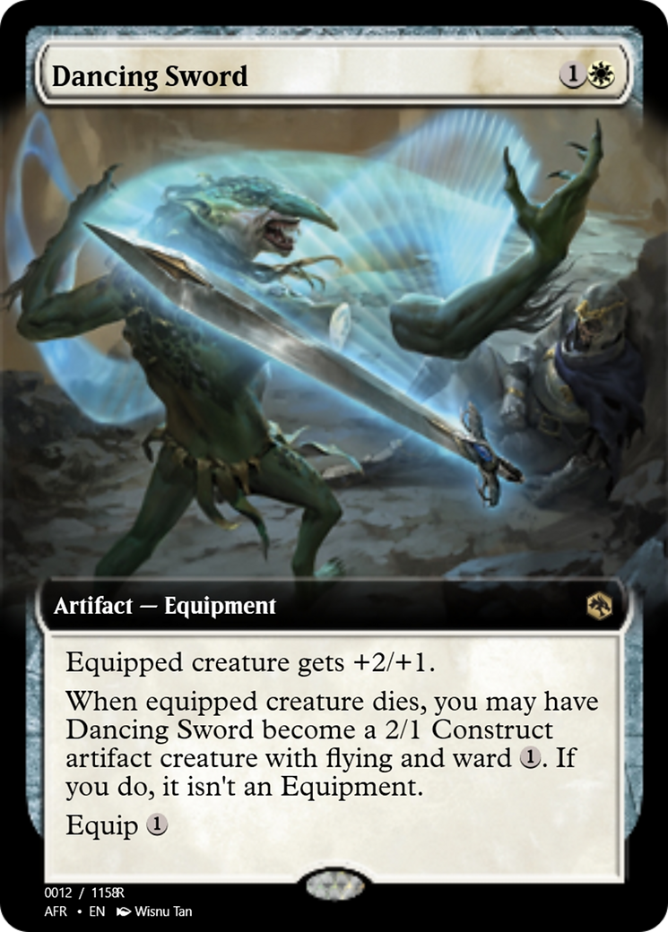 Dancing Sword (PRM-92640) - Magic Online Promos
